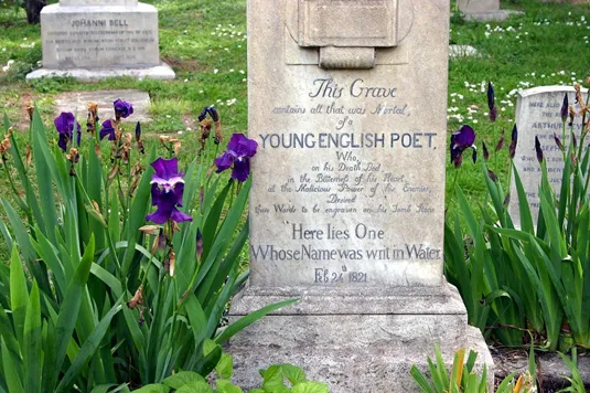 Grave of John Keats