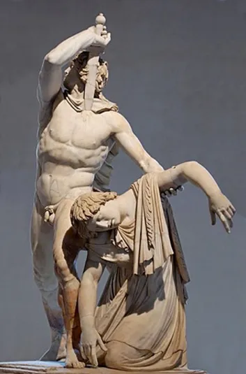 Copy of a Hellenistic  sculpture